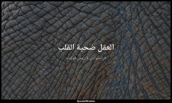 العقل ضحية القلب — فرانسوا دي لا روش فوكولد