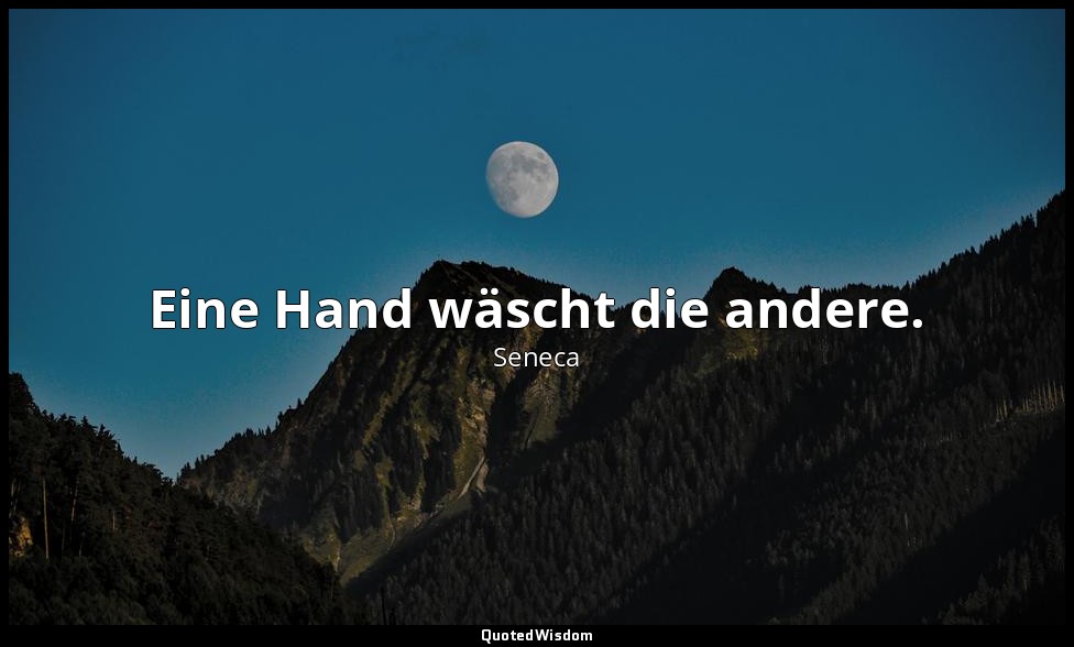 "Eine Hand wäscht die andere." - Verkürbissung (Apocolocyntosis), 9 — Seneca