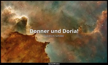 "Donner und Doria!" - Die Verschwörung des Fiesco zu Genua I, 5 / Gianettino Dor — Friedrich Schiller