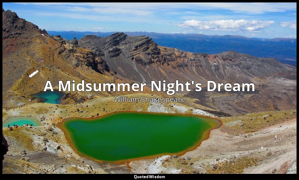 A Midsummer Night's Dream — William Shakespeare