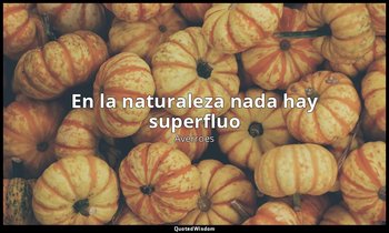 «En la naturaleza nada hay superfluo». — Averroes