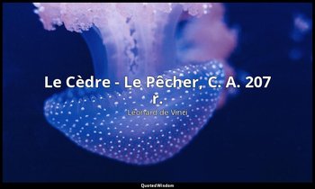 Le Cèdre - Le Pêcher, C. A. 207 r. — Léonard de Vinci
