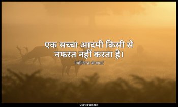 एक सच्चा आदमी किसी से नफरत नहीं करता है। — नेपोलियन बोनापार्ट