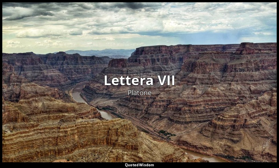 Lettera VII (360 a.C.) — Platone