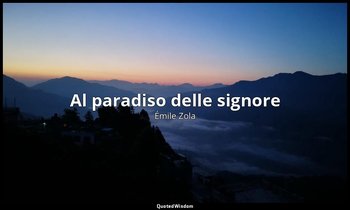 Al paradiso delle signore — Émile Zola