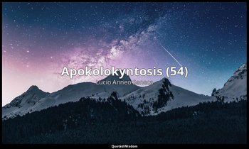 Apokolokyntosis (54) — Lucio Anneo Seneca