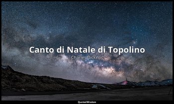 Canto di Natale di Topolino — Charles Dickens