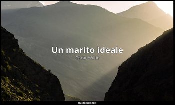 Un marito ideale — Oscar Wilde