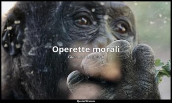 Operette morali — Giacomo Leopardi