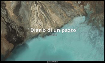 ' Diario di un pazzo' — Lu Xun