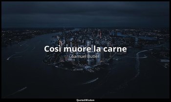 Così muore la carne — Samuel Butler