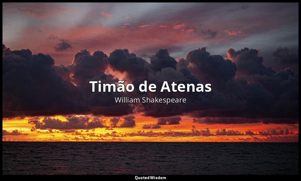 Timão de Atenas — William Shakespeare