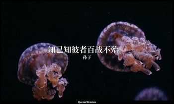 知己知彼者百战不殆。 — 孙子