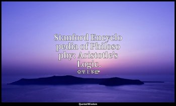 Stanford Encyclopedia of Philosophy: Aristotle's Logic. — 亞里士多德